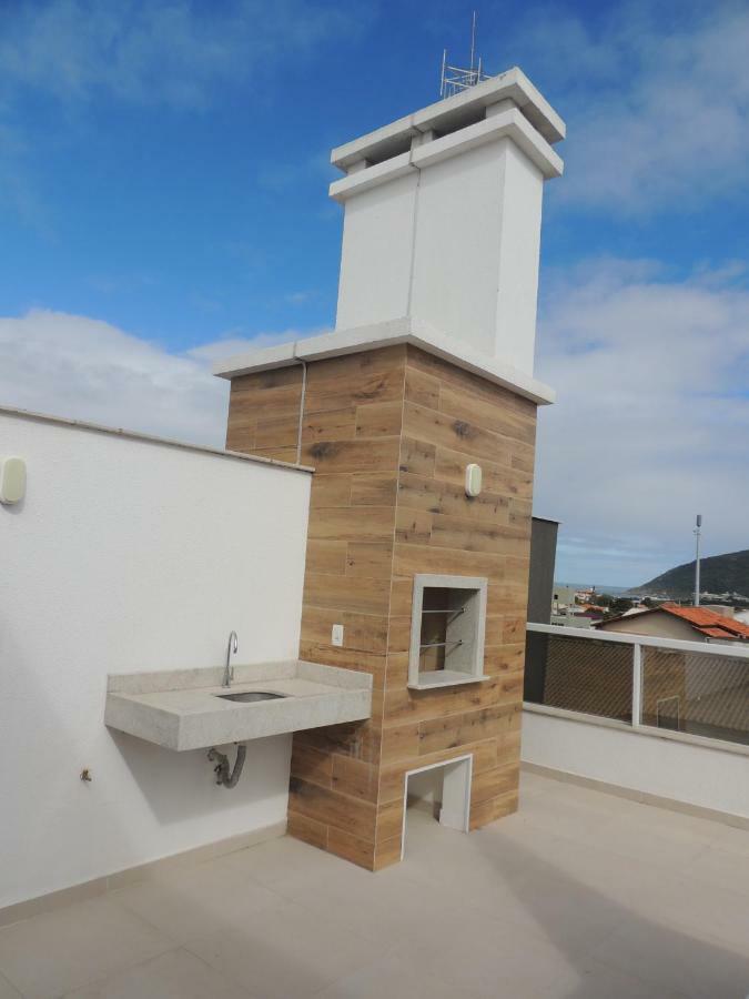 Bela Cobertura Com Vista Para O Mar ฟลอเรียนอโปลิส ภายนอก รูปภาพ